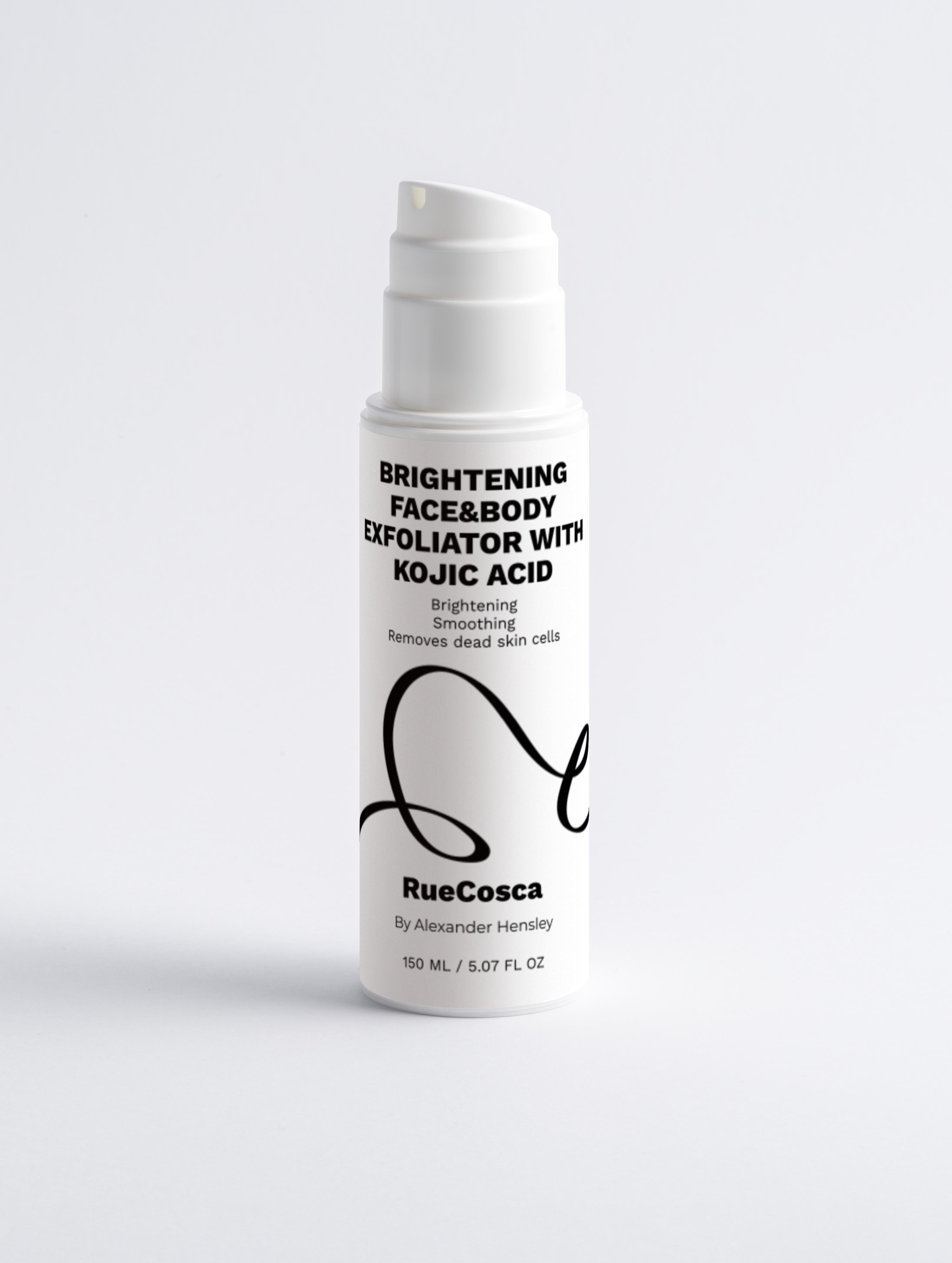 Brightening Face & Body Exfoliator with Kojic Acid